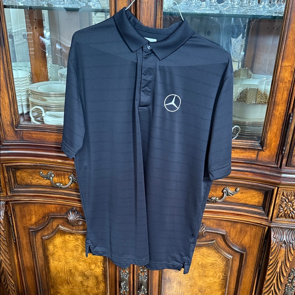 Callaway Black Polo Shirt with Logo